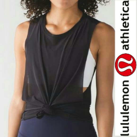 lululemon athletica Tops - Lululemon Mesh Muscle Tee
